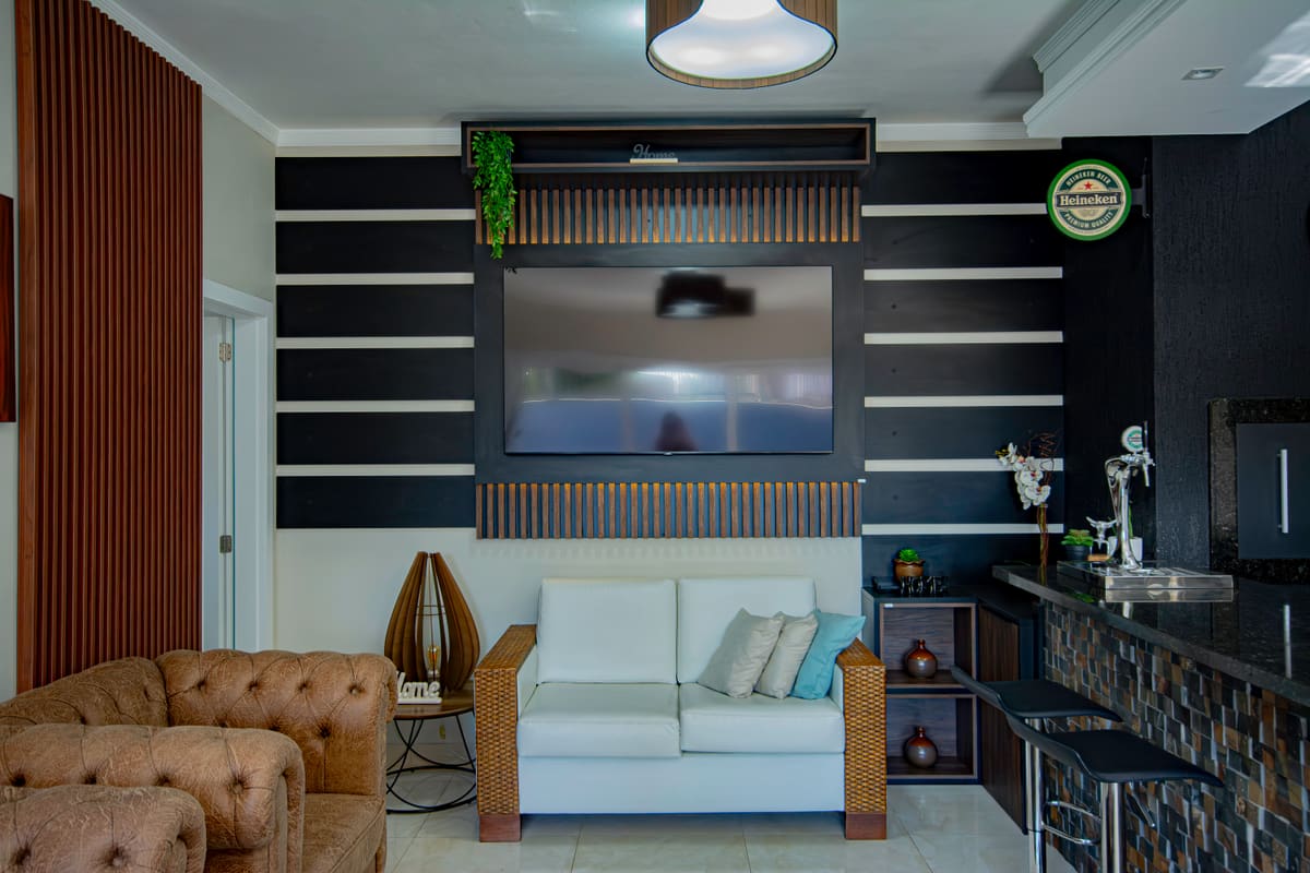 Projeto residencial completo com móveis planejados Italínea Porto Alegre